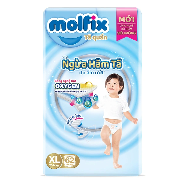 Tã quần Molfix Oxy size XL